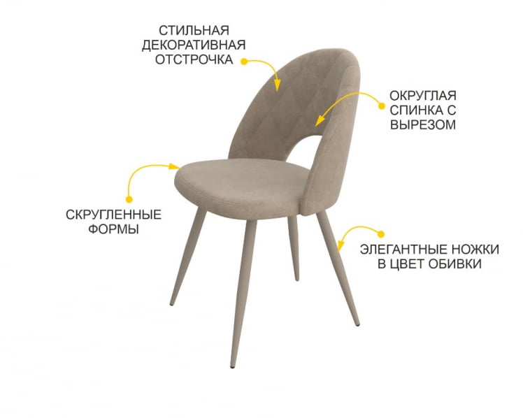 Стул Статус Десерт коричневый_2