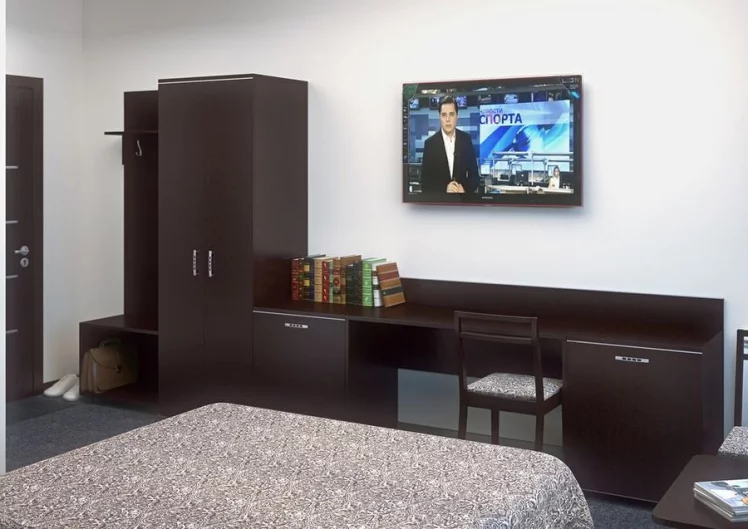 Тумба с полкой и бортиком LIGHT С-Т-40 Венге Цаво_1