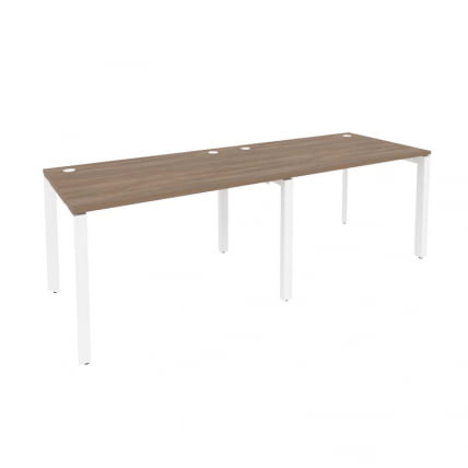 Рабочая станция на П-образном м/к ONIX O.MP-RS-2.2.8 Дуб Аризона/Белый_0
