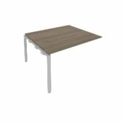 Проходной наборный элемент переговорного стола Metal System Б.ППРГ-3 Вяз/Серый_0