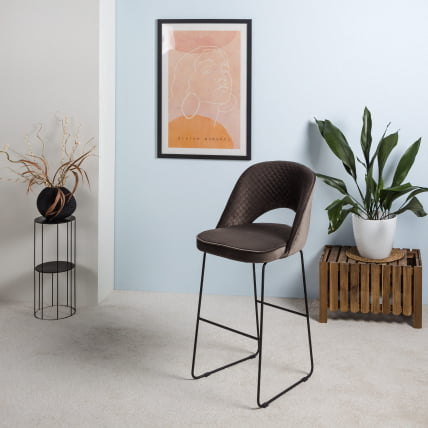 Стул полубарный Ларс (ПБ) Красн/Линк / Lars_3