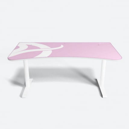 Стол для компьютера Arozzi Arena Gaming Desk - White-Pink_4