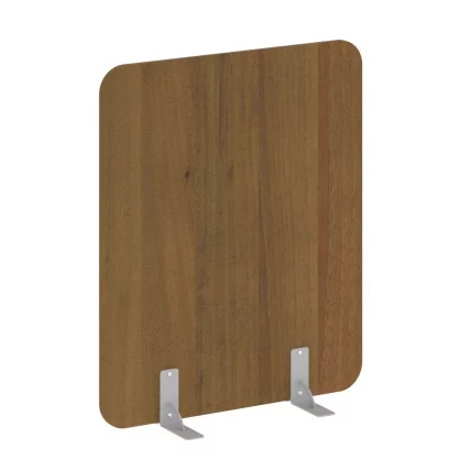 Перегородки на металлических опорах на фетровых подпятниках R-line DP.F-100-120 Орех Гварнери_0