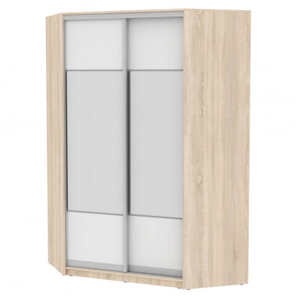 Шкаф-купе YA-230х1400-718-1(ДСС-Белый-D3D3)_0