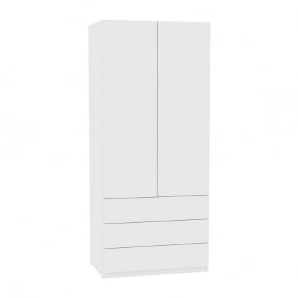 Шкаф распашный R-198х90х60-4-PO(Белый)_0