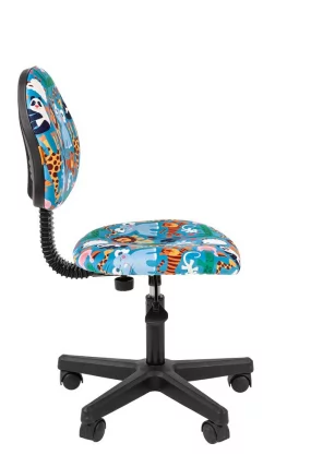 Детское кресло CHAIRMAN КИДС 104 Блаcк Зоопарк / KIDS Black_2
