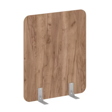 Перегородки на металлических опорах на фетровых подпятниках R-line DP.F-100-120 Дуб Табак_0