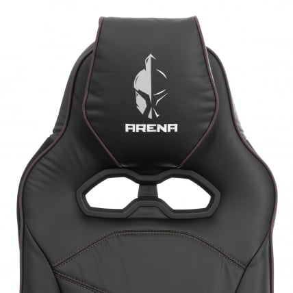 Кресло Арена металБЛ кож/зам, черный/черный карбон, 36-6/карбон черный / Arena metalBL_7