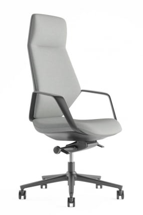 Кресло Дэвос СТАР-C-Х Светло-серый/Металл Черный / Davos STAR-C-H_0