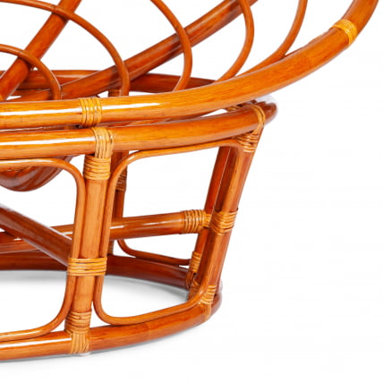 Диван MAMASAN/МАМАСАН 23/02 W /с подушкой/ подушка 182х119 см, 169х102х80 см, Honey (мед), ткань, оранжевый, С 23_12