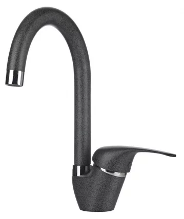 Кухонный смеситель GRANULA 1024 Графит_0