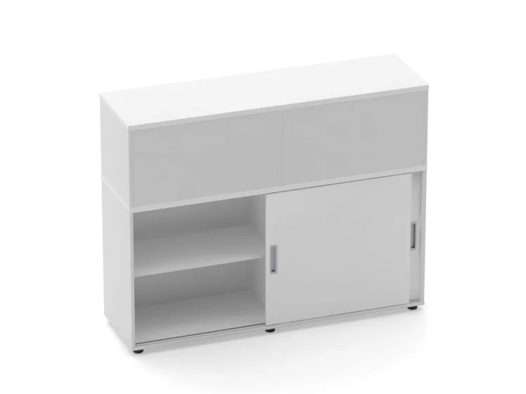 Тумба комбинированная высокая для рабочего модуля Deka 9.04.145 Белый_1