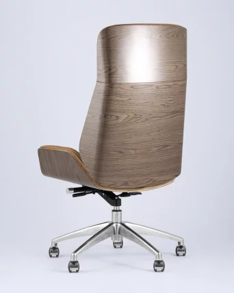 Кресло руководителя ТопЧаирс Cровн Коричневое / TopChairs Crown_3
