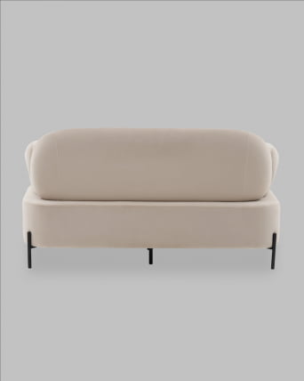 Диван Кэнди 2Д велюр бежевый_3