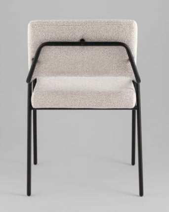 Стул Теллинг шенилл серо-бежевый_3