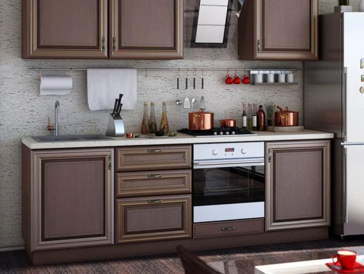 Кухонный гарнитур Кантри №01 Ноче Таволато_2