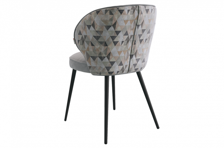 Стул Остин (серый (велюр)/черный)_1