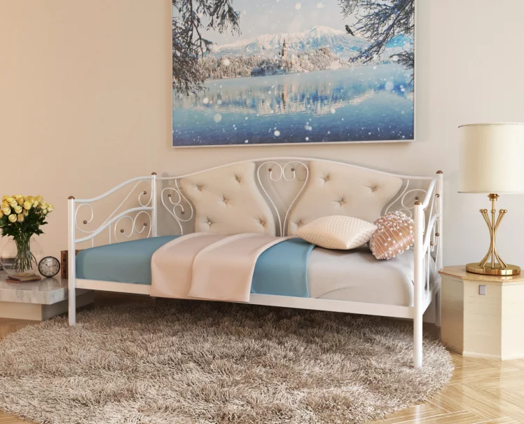 Тахта ЮЛИЯ 80x 200 Белая_1