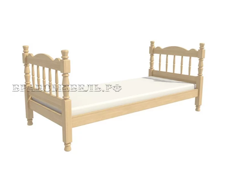 Кровать Алёнка 200х90 Сосна_0