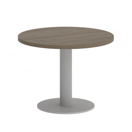 Стол журнальный круглый HOME OFFICE VR.SP-5-60.1G Вяз Благородный/Серый металл_0