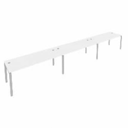 Рабочая станция на 3 раб.места Metal System Б.СМ-3.5 Белый/Серый_0