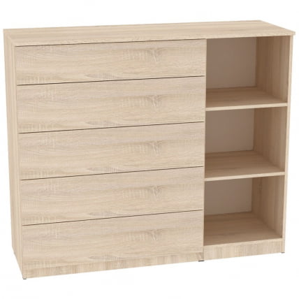 Комод Калисто(К39)1147х1352х468ПУСХтоОПЕН(ДСС) / Калисто(K39)1147х1352х468PUSHtoOPEN(ДСС)_1