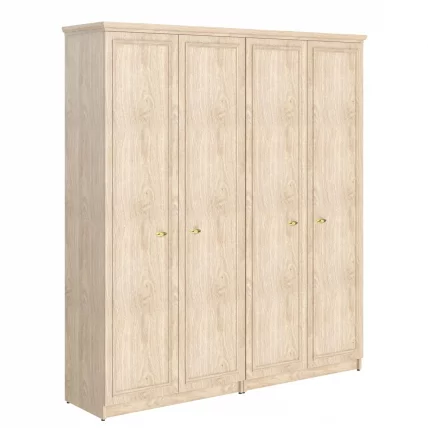 Шкаф высокий 2-х секционный с глухими дверьми RHC 180.1 Дуб Девон_0