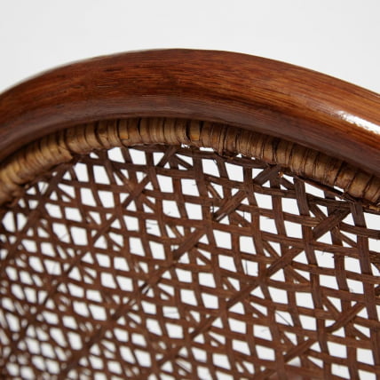 Кресло-качалка МИЛАНО (разборная) / без подушки / ротанг топ куалитй, 58кс136кс103 см, Пекан (орех) / MILANO top quality, 58x136x103 Pecan_8