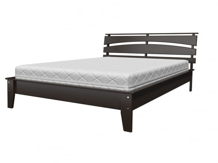 Кровать из массива Камелия-4 200х160 Венге_0