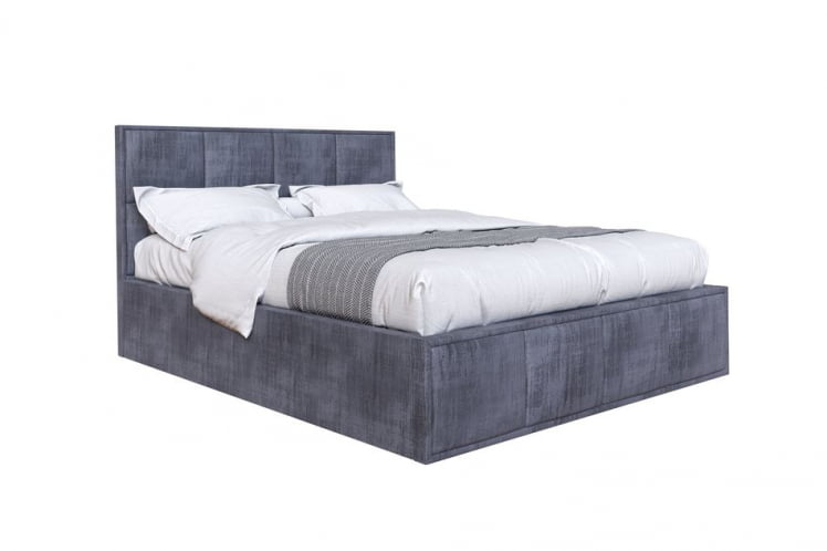 Кровать с ортопедическим основанием Октавия 1800 Джаз серый_0