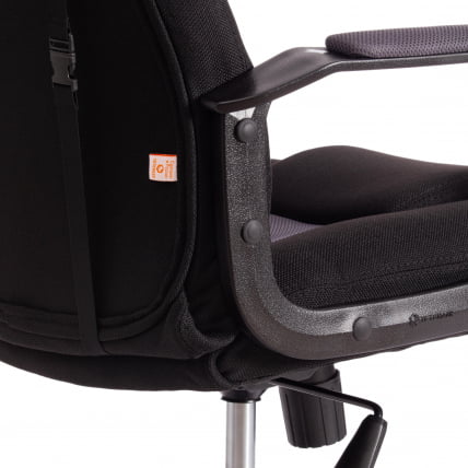 Кресло DRIVER (22) ткань, черный/серый, 2603/TW-12_12