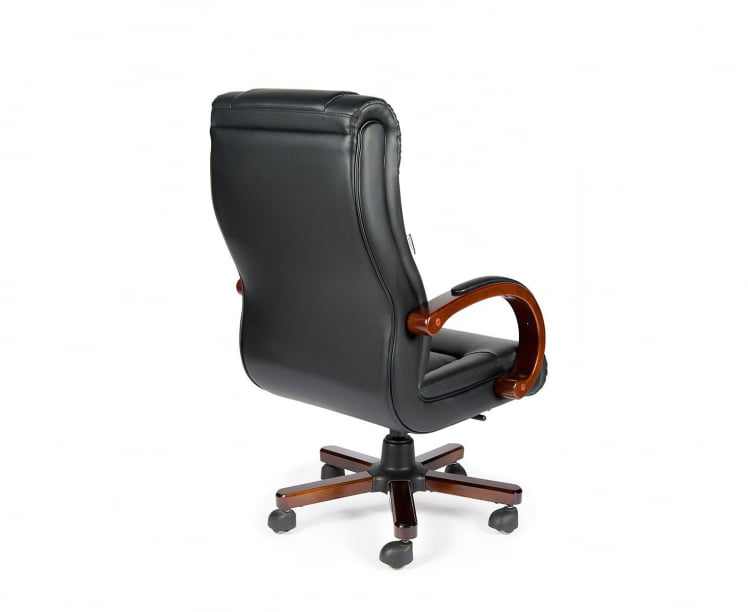 Кресло офисное Консул кожа Черный_4