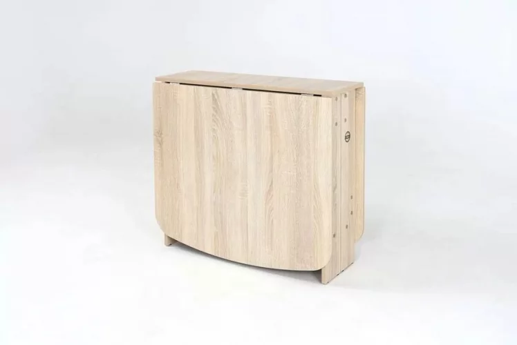 Стол-книжка раздвижной Оригами Ясень Шимо светлый_0