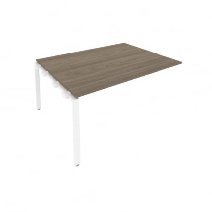 Проходной наборный элемент переговорного стола Metal System Б.ППРГ-4 Вяз/Белый_0