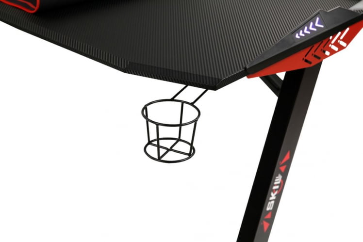 Игровой компьютерный стол SKILLL CTG-003 120X60 Черный-красный_9