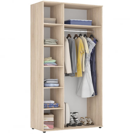 Шкаф распашный Алиса (H5_M) 2230х1200х540 ручка скоба 96мм (ЯАС)_1