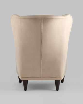 Кресло Скотт велюр Бежевый_4