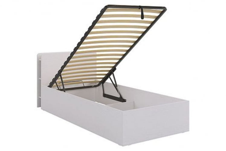 Каркас кровати Юниор 90х200 см SMU-02 белое дерево_2