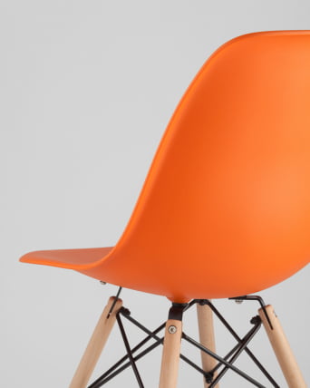 Стул Eames DSW Оранжевый_6