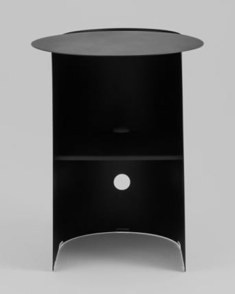 Журнальный столик Floire металл черный_6