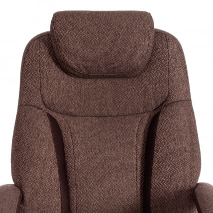 Кресло офисное Trust (max) ткань, коричневый/коричневый , MJ190-7/TW-24_6