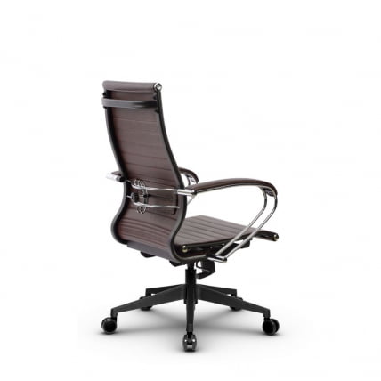 Кресло офисное МЕТТА Комплект 10, Основание 17832 Комплект 4 Коричневое_3