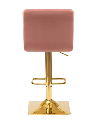 Стул барный DOBRIN GOLDIE Пудрово-розовый велюр MJ9-32_4