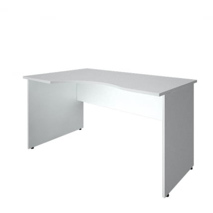 Стол криволинейный левый Riva А.СА-2 Л Белый_0