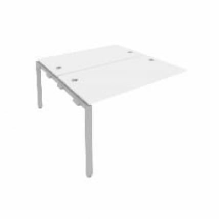 Проходной наборный элемент рабочей станции Metal System Б.ПРС-СП-2.3 Белый/Серый_0