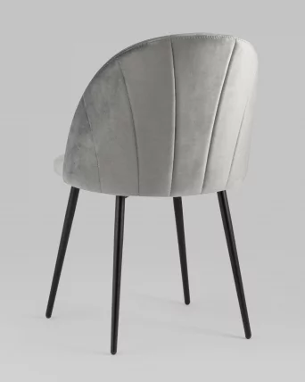 Стул Логан велюр Серый_5
