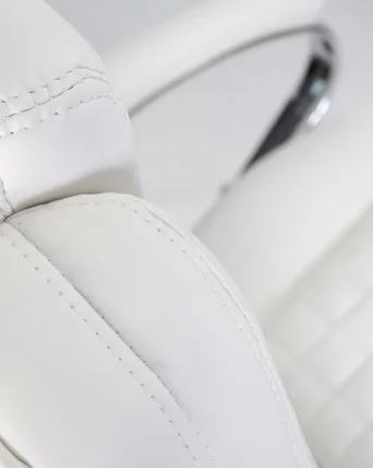 Офисное кресло для руководителей DOBRIN CHESTER Белый_6