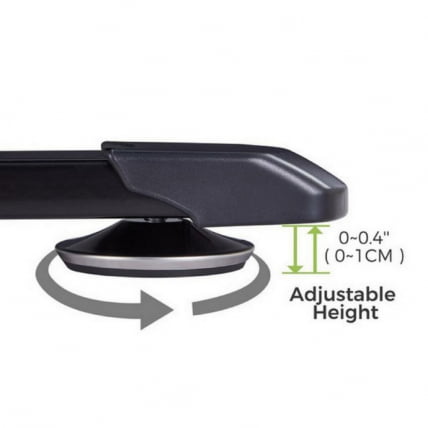 Стол для для компьютера (для геймеров) L-формы c электрической регулировкой по высоте EUREKA ERK-EGD-L60R-B-US_2