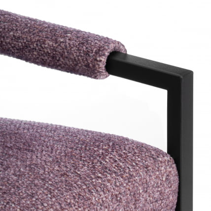 Диван Charli LUX Д/Чарли Люкс велюр/букле, VT shape wood rose_7