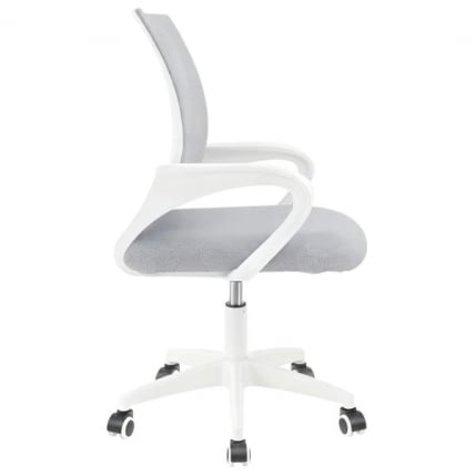 Кресло CРОМЕКС (КРОМЕКС) Топ CХ-695В сетка/ткань ТВ серое / CROMEX Top CH-695W TW_3